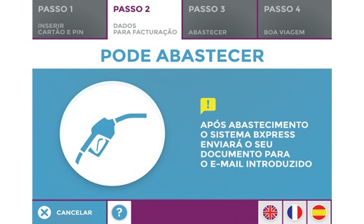 Passo 2 - Abasteça